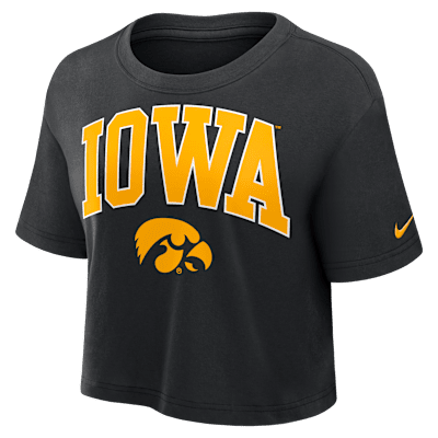 Iowa Athletic Prep Arch Women's Nike Dri-FIT College Cropped